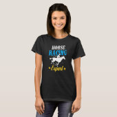 競馬エキスパートレーサーレースウマ Tシャツ (正面フル)