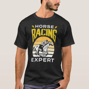競馬エキスパート 馬 レース レーサー Tシャツ