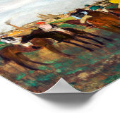 競馬エドガー・デガ ポスター (角)