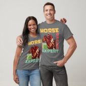 競馬エパート乗馬ライドホースヴィント Tシャツ (ユニセックス)