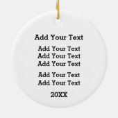 競馬オーナメント セラミックオーナメント (裏面)