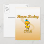 競馬シック ポストカード (正面/裏面)