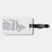 競馬ジョッキーポートレート ラゲッジタグ (裏面横)