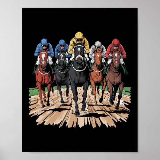 競馬ジョッキーレーサーダー ポスター (正面)