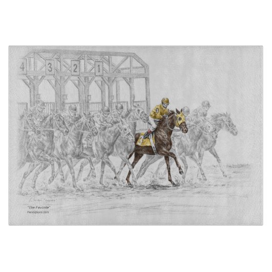 競馬スタートゲート カッティングボード (正面)