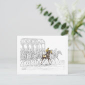 競馬スタートゲート ポストカード (スタンド正面)