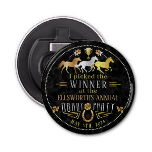 競馬ダービーデイパーティーアールデコ優勝者 栓抜き