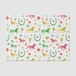 競馬ダービーデイパーティーパタカラフルーン 薄葉紙