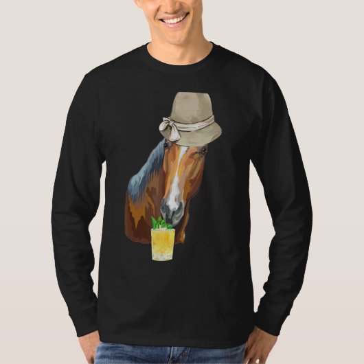 競馬ダービーパーティー Tシャツ (正面)