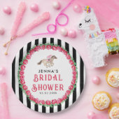 競馬ダービー ブライダルシャワー ペーパープレート (パーティー)