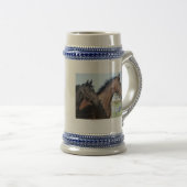 競馬フィニッシュライン ビールジョッキ (正面右)