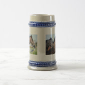 競馬フィニッシュライン ビールジョッキ (中央)