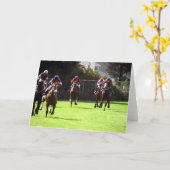 競馬フィールド用挨拶カード カード (黄色い花)