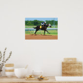 競馬プリント ポスター (キッチン)