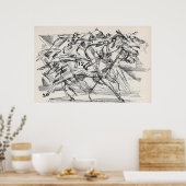 競馬ポスタープリント ポスター (キッチン)