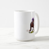 競馬マグ コーヒーマグカップ (正面右)