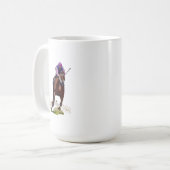 競馬マグ コーヒーマグカップ (正面左)