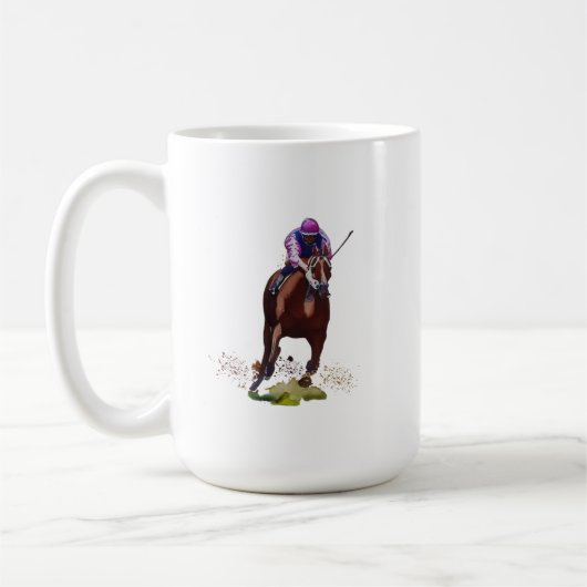 競馬マグ コーヒーマグカップ (左)