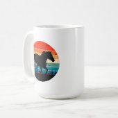 競馬マグ コーヒーマグカップ (正面左)