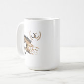 競馬マグ コーヒーマグカップ (正面左)