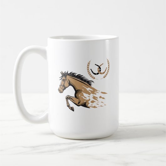競馬マグ コーヒーマグカップ (左)
