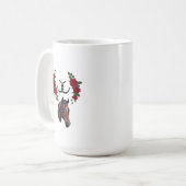 競馬マグ コーヒーマグカップ (正面左)