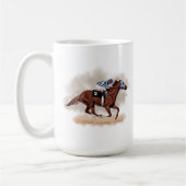 競馬マグ コーヒーマグカップ (左)