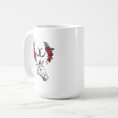 競馬マグ コーヒーマグカップ (正面左)