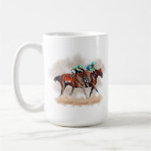競馬マグ コーヒーマグカップ (左)