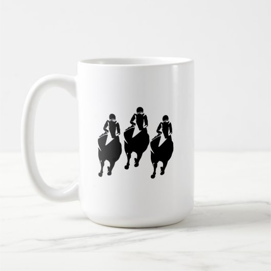 競馬マグ コーヒーマグカップ (左)