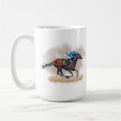 競馬マグ コーヒーマグカップ (左)