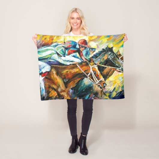 競馬毛布 フリースブランケット (インサイチュ)