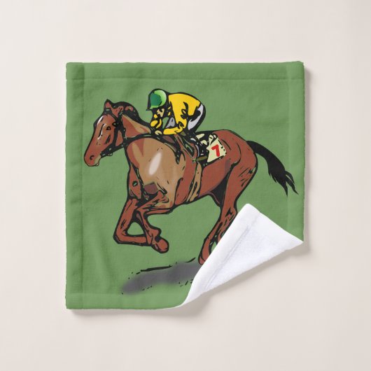 競馬用タオルセット バスタオルセット (ウォッシュタオル)