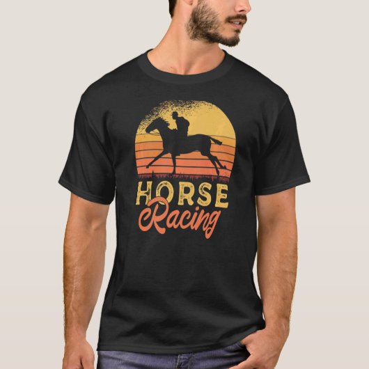 競馬競馬競馬競走機 Tシャツ (正面)