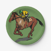 競馬紙プレート ペーパープレート (正面)