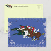 競馬葉書 ポストカード (正面/裏面)