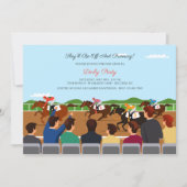 競馬観客 招待状 (正面)