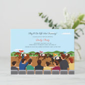 競馬観客 招待状 (スタンド正面)