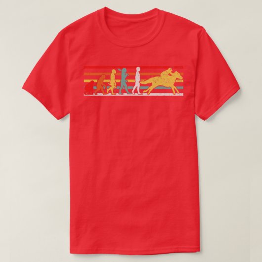 競馬馬競馬競馬競馬機 Tシャツ (デザイン正面)