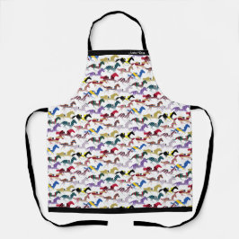 競馬騎手シルクパターンへ エプロン