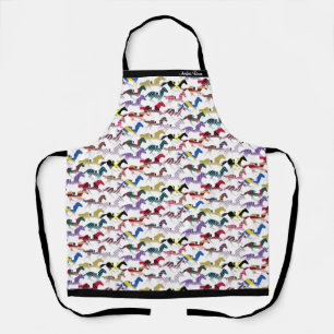 競馬騎手シルクパターンへ エプロン