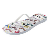 競馬騎手シルクパターンへ ビーチサンダル (アングル)