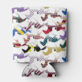 競馬騎手シルクパターンへ 缶クーラー (裏面)