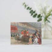 競馬1886年 ポストカード (スタンド正面)