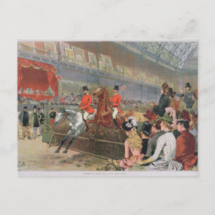競馬1886年 ポストカード