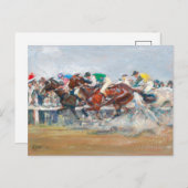 競馬 | アンジェロ・ジャンク ポストカード (正面/裏面)