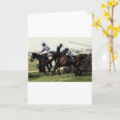 競馬 カード (黄色い花)