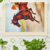 競馬 キッチンタオル (折り畳み)