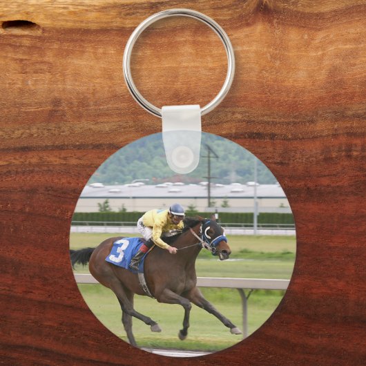 競馬 キーホルダー (正面)