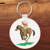 競馬 キーホルダー (正面)